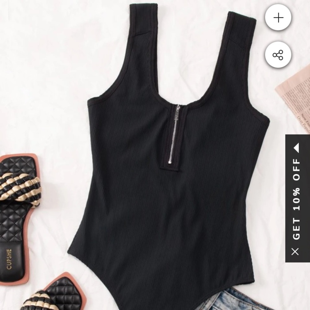 Black bodysuit